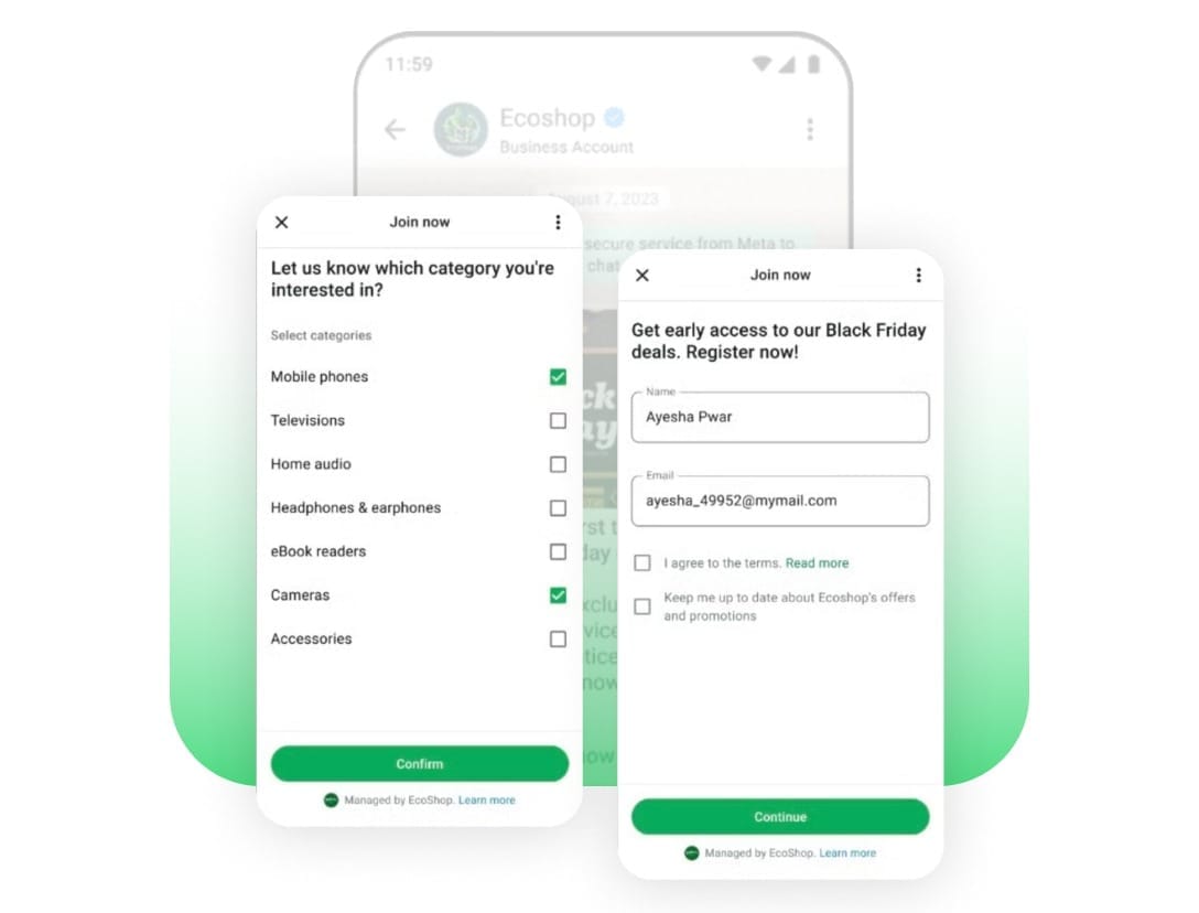 WhatsApp Forms